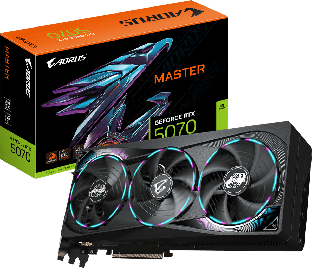 NVIDIA GeForce RTX 5070 graphics card